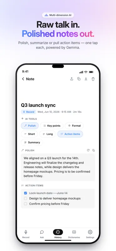 Super NotePilot – Privat AI screenshot 6 of 6