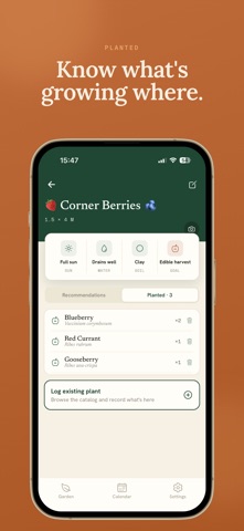 Gardned: Garden Planner iPhone screenshot