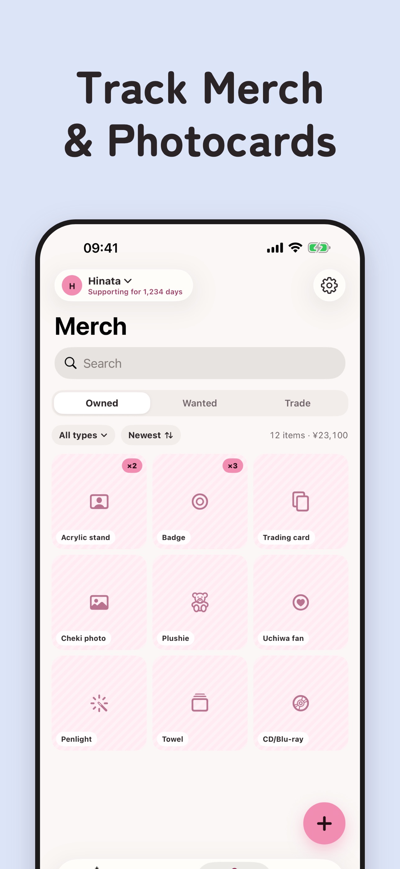 Screenshot 3 of Kpop Merch & Savings Tracker