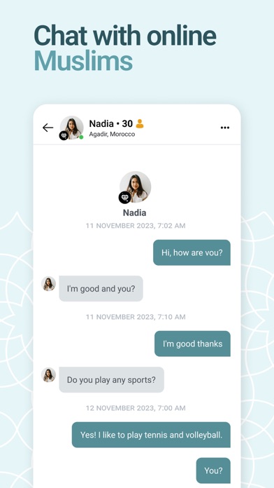 Muslima: Muslim Dating App Screenshot