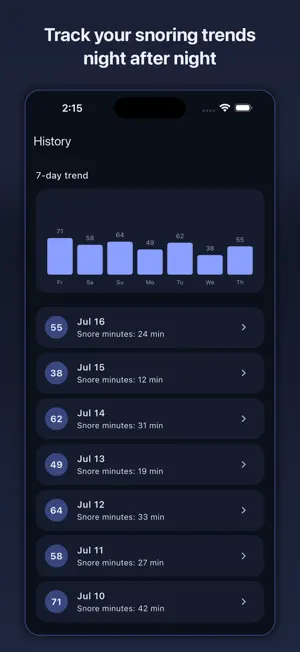 SnoreWise: Snore Recorder screenshot 4