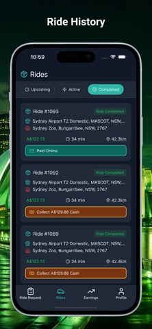 Rigzie Driver iPhone screenshot