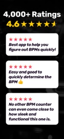 BPM Counter App ∎∎ EDM BPM screenshot