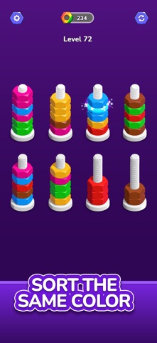 Nut & Bolt Color Match Puzzle screenshot 2 of 5