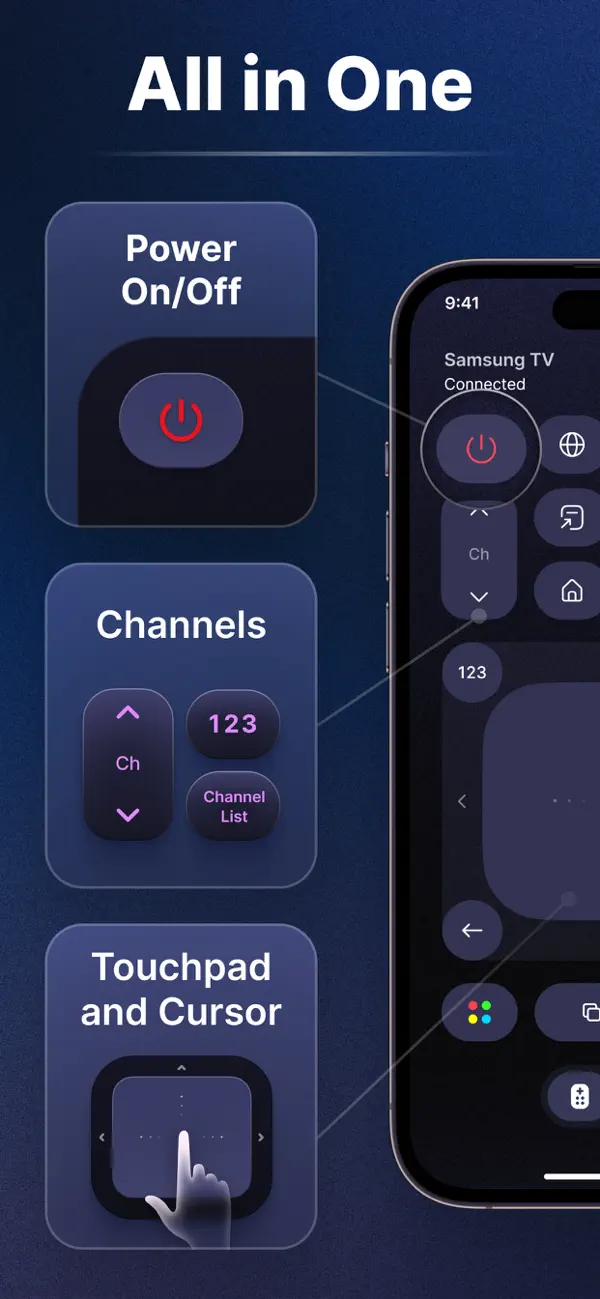 #2. Universal TV Remote Control・ (iOS) By: toggle apps