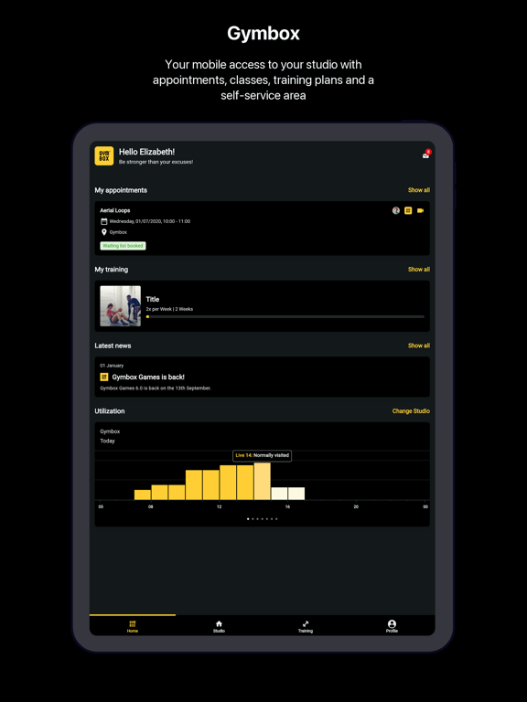 Gymbox - Connect with the gym