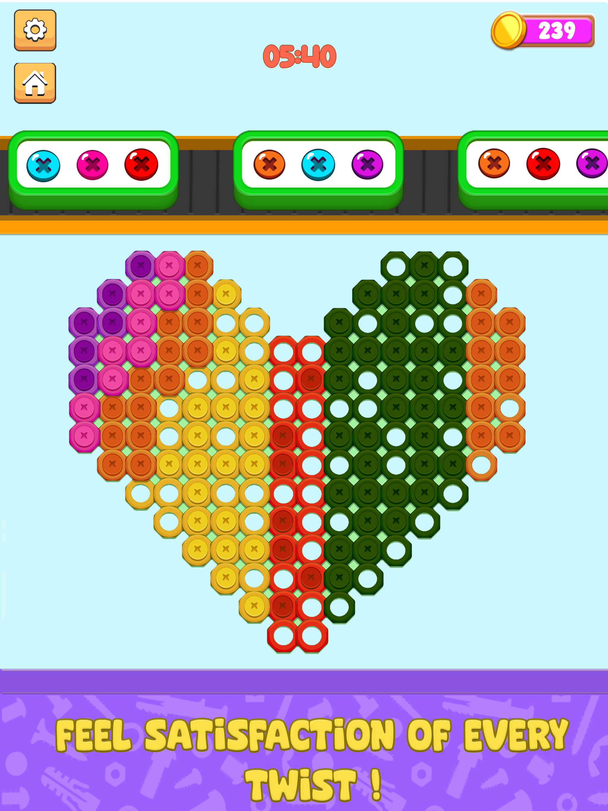 Screw It Up: Screw Puzzle Game
