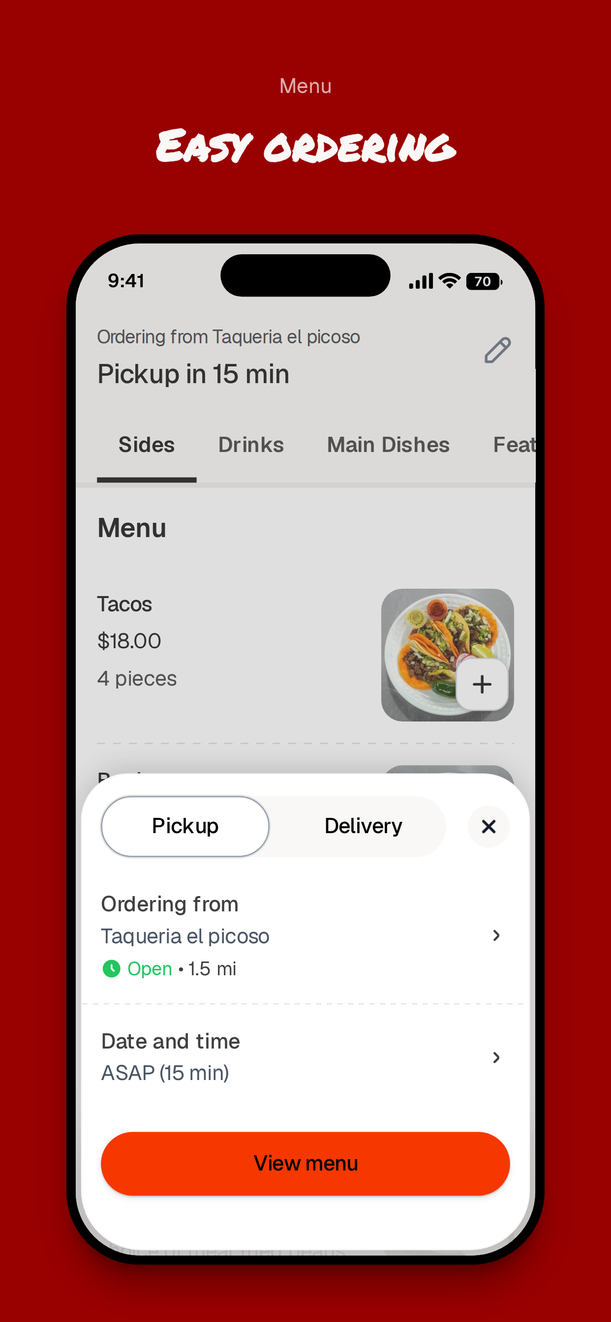 Taqueria el picoso screenshot 3