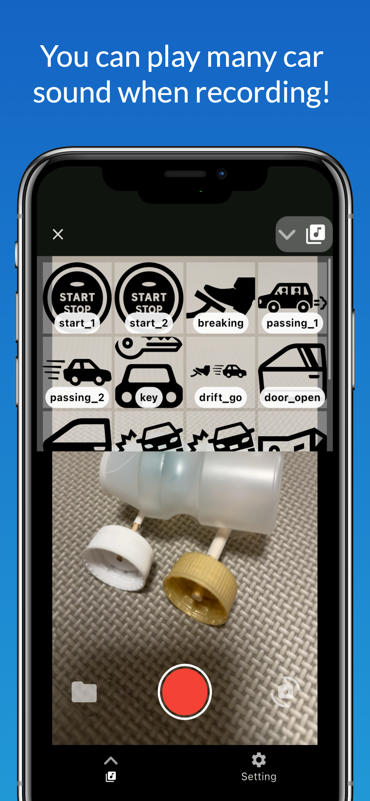 Car Sound Video Recorder