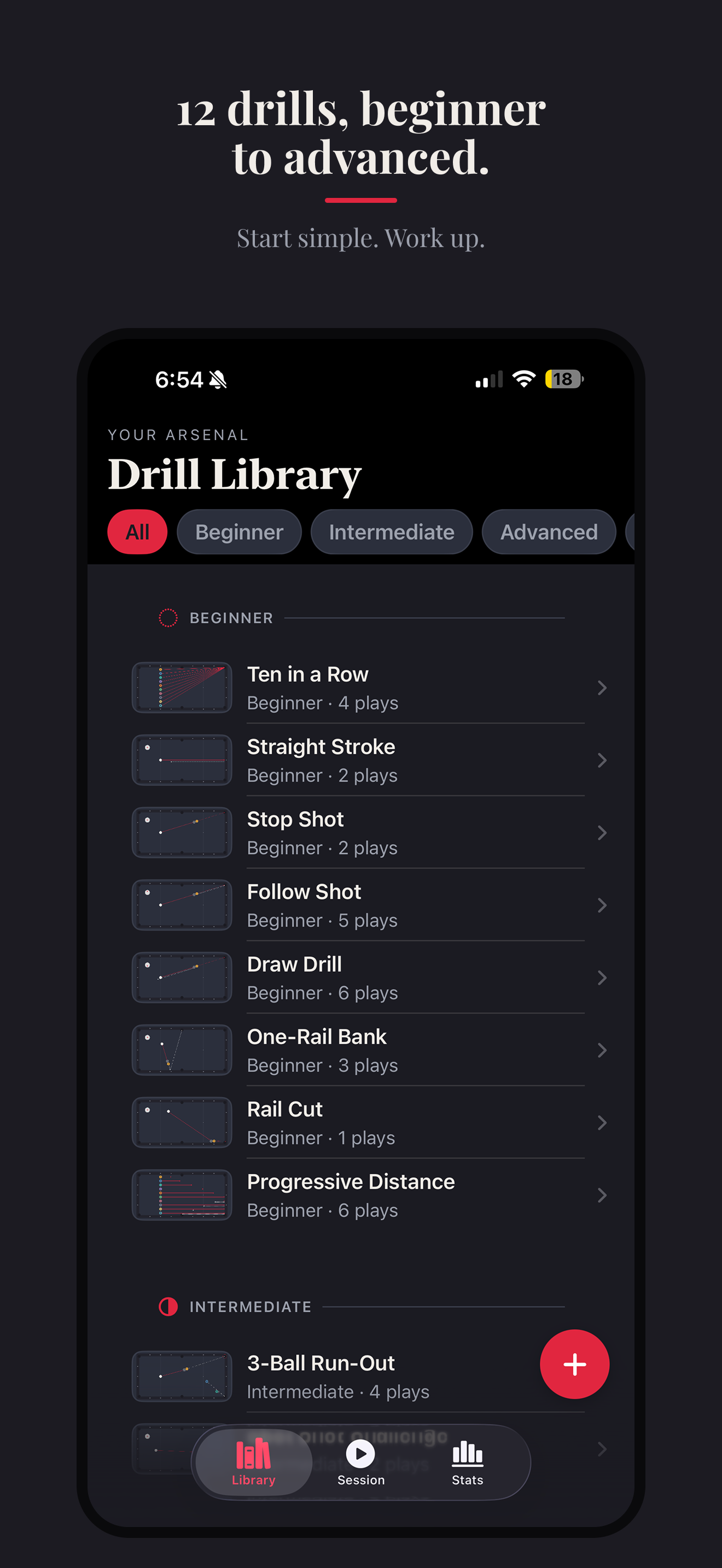 Pool Drill Tracker