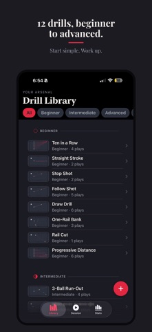 Pool Drill Tracker Screenshot 3 of 5