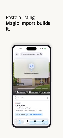 House Hunt Diary screenshot