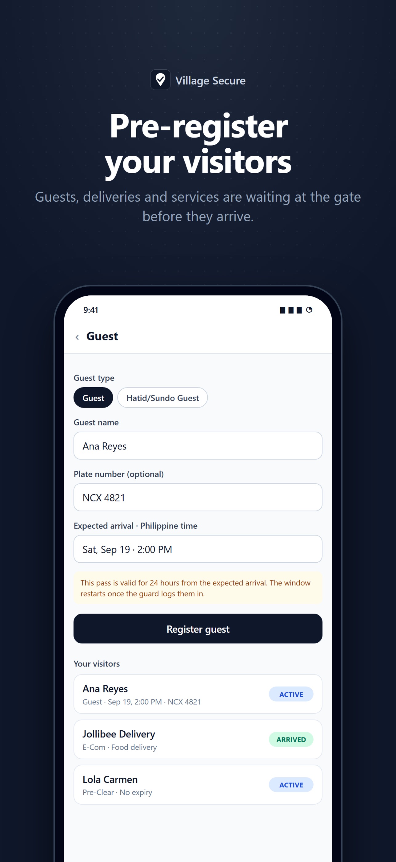 Screenshot 1 of Village Secure