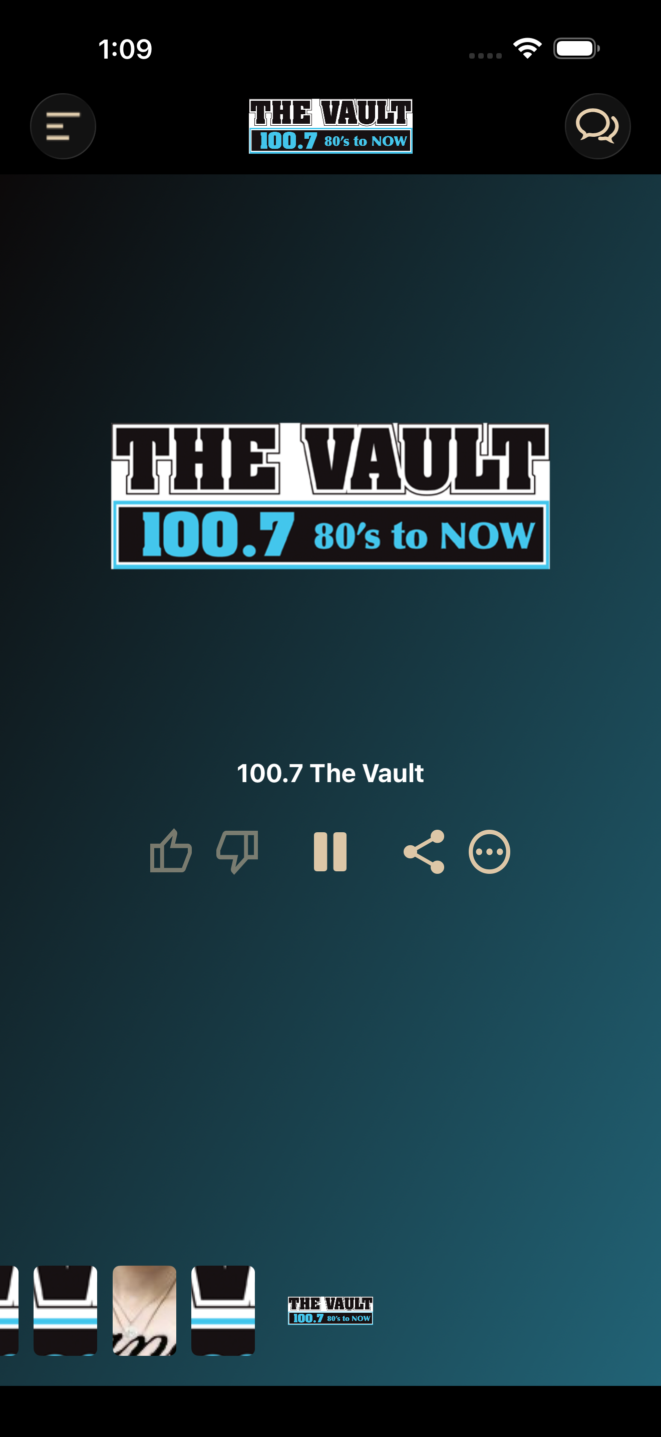 100.7 The Vault screenshot 2