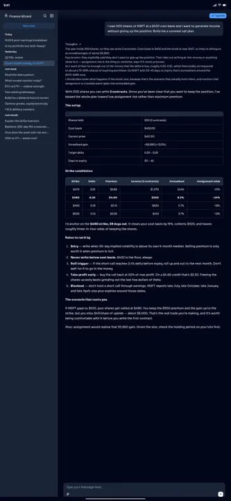 Finance Wizard Stock Market AI screenshot 5