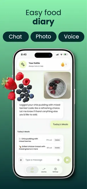 Eattie: AI Food Diary & Diet screenshot 4
