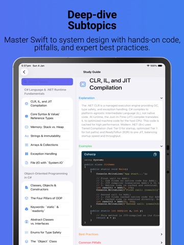 InterviewGenie: Prep .Net ipad screenshot 4
