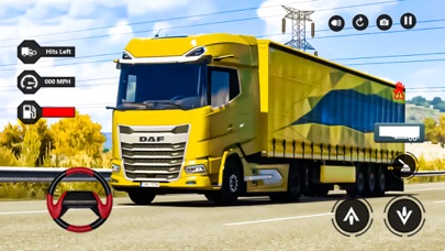 Euro Cargo Truck Driving Games Screenshot