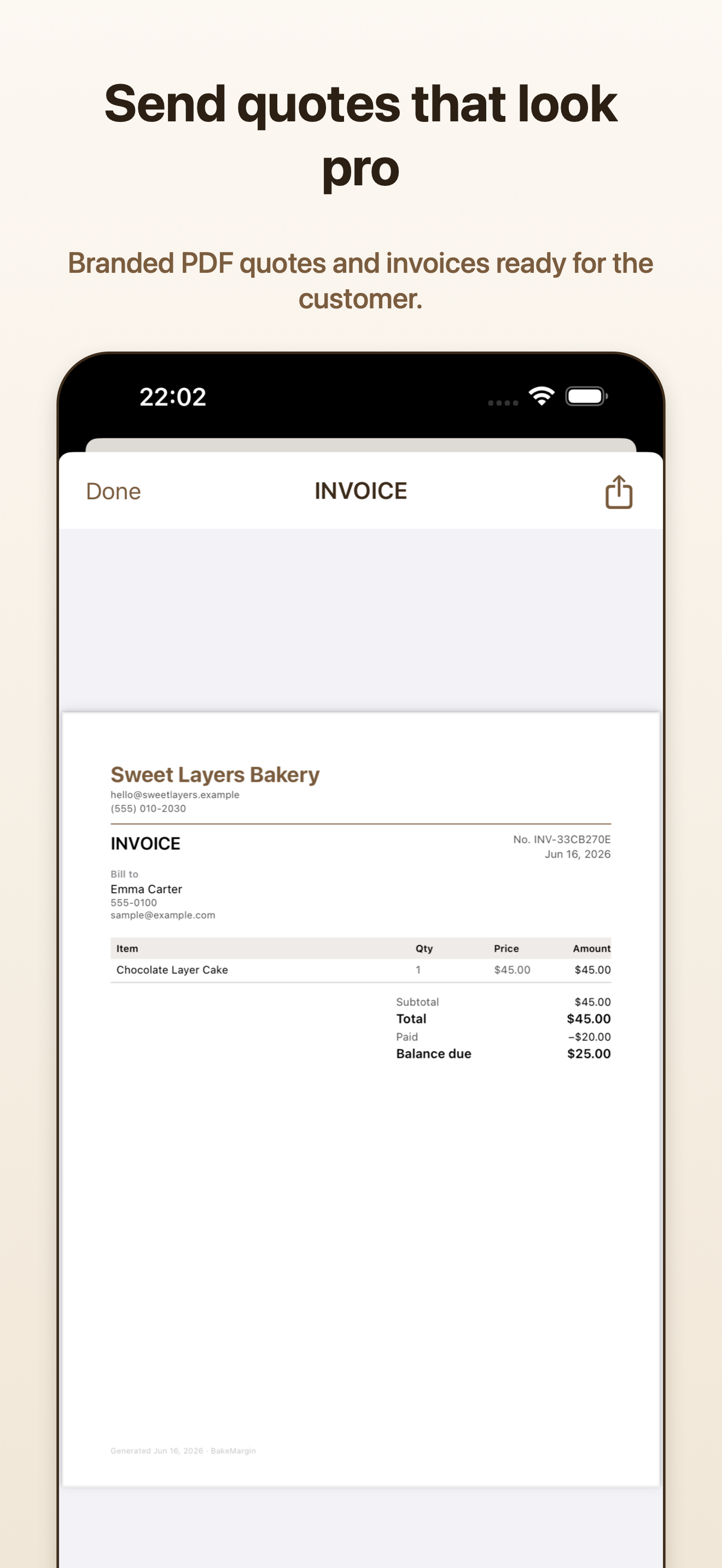Bake Margin screenshot 3