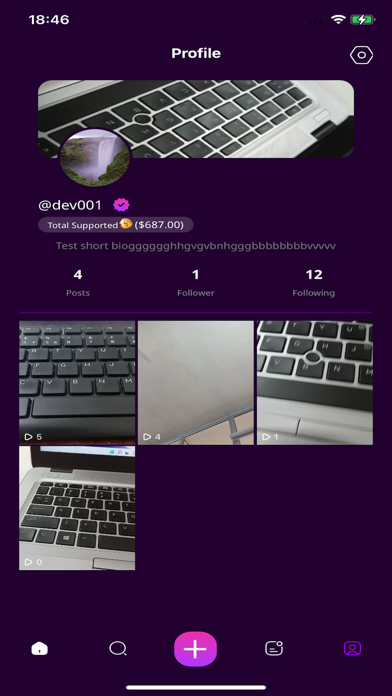 Raaise App Screenshot