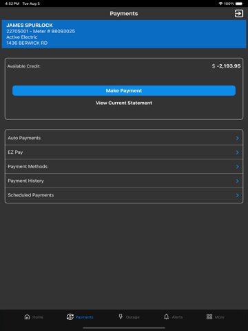 IEC Connect iPad screenshot