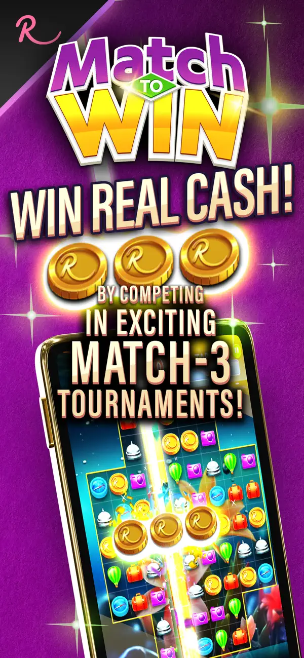 #1. Match To Win: Real Money Games (iOS) De: Rewardify Inc.