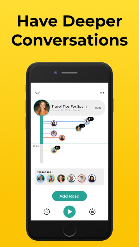 #1. Roads Audio: Talk & Connect (iOS) 由: 1ManStartup LLC