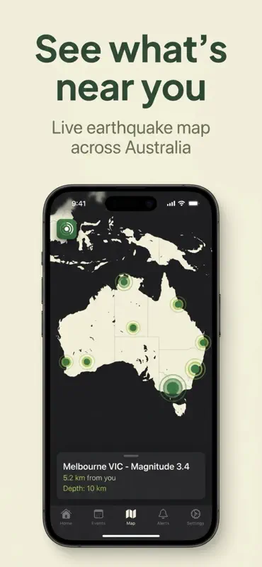 Quake Sense Australia screenshot 1 of 5