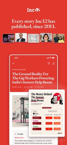 Inc42: Startup News & Data Screenshot 4 of 5