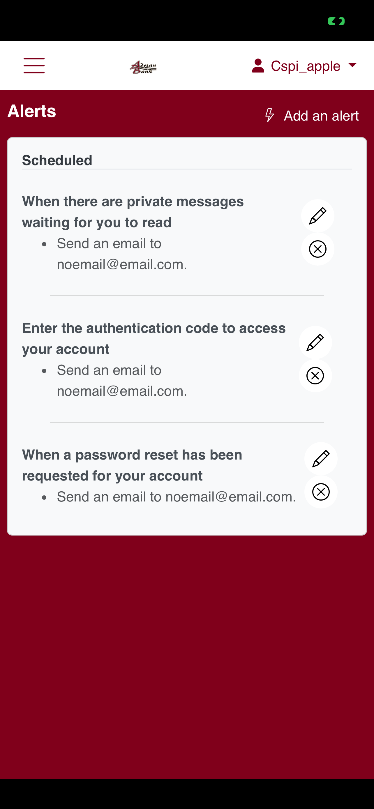 Adrian Bank Mobile Banking