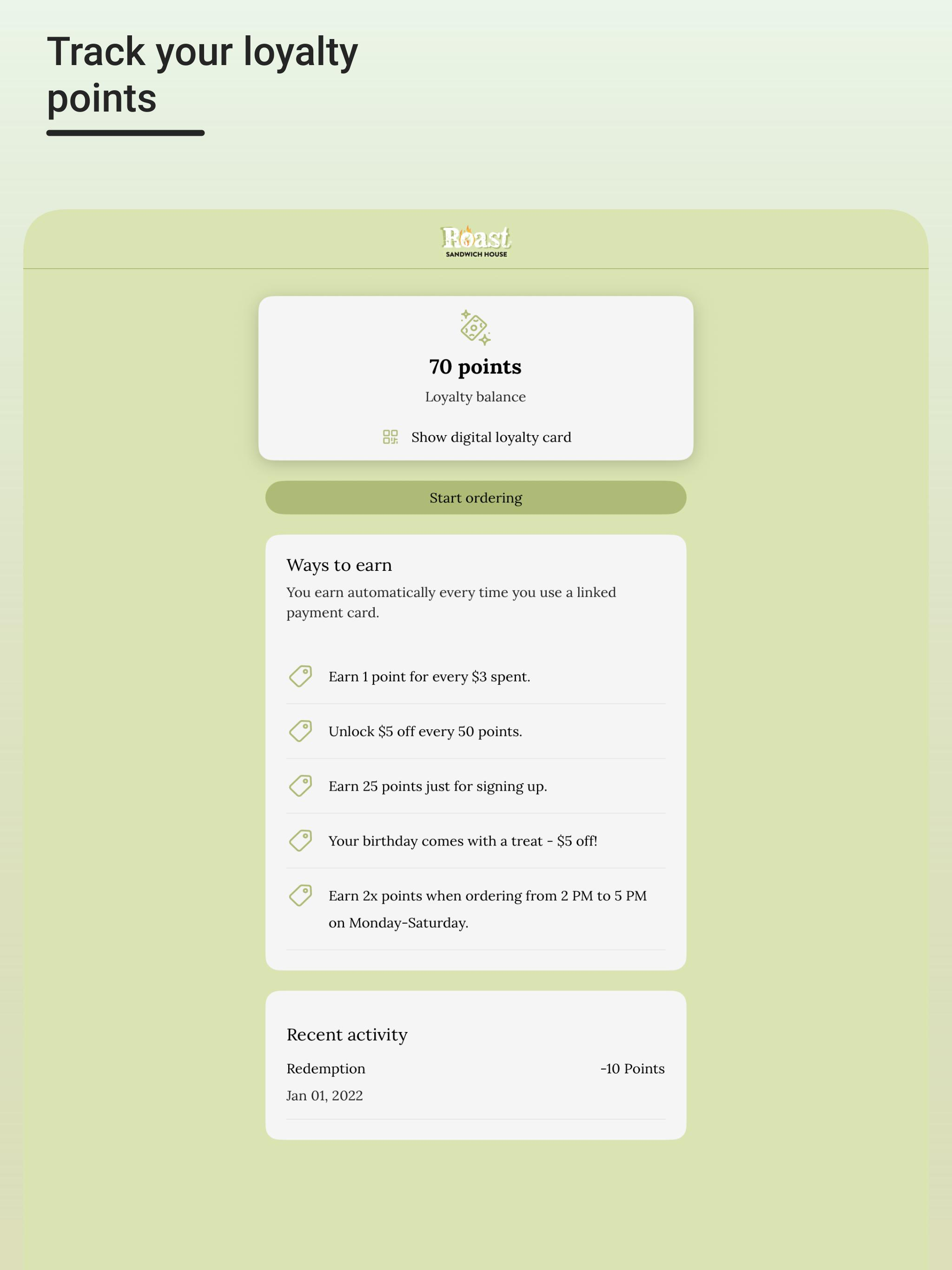 Roast Sandwich House screenshot 10