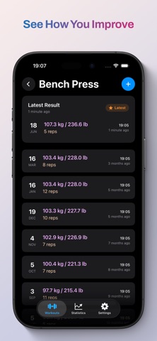Training Tracker - Gym Log screenshot
