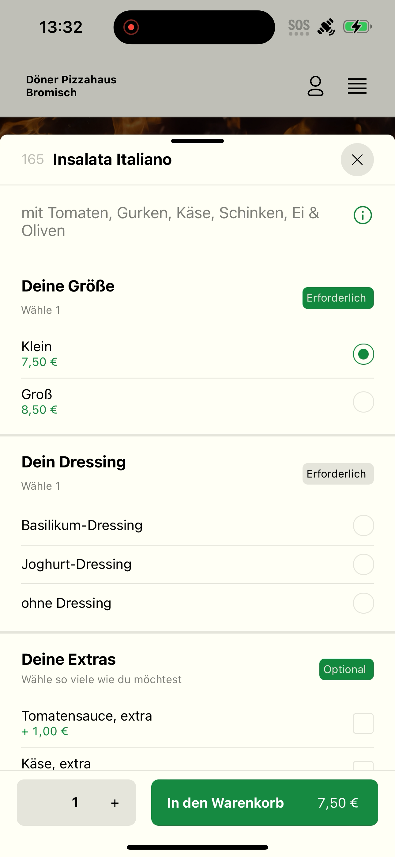 Döner Pizzahaus Bromisch