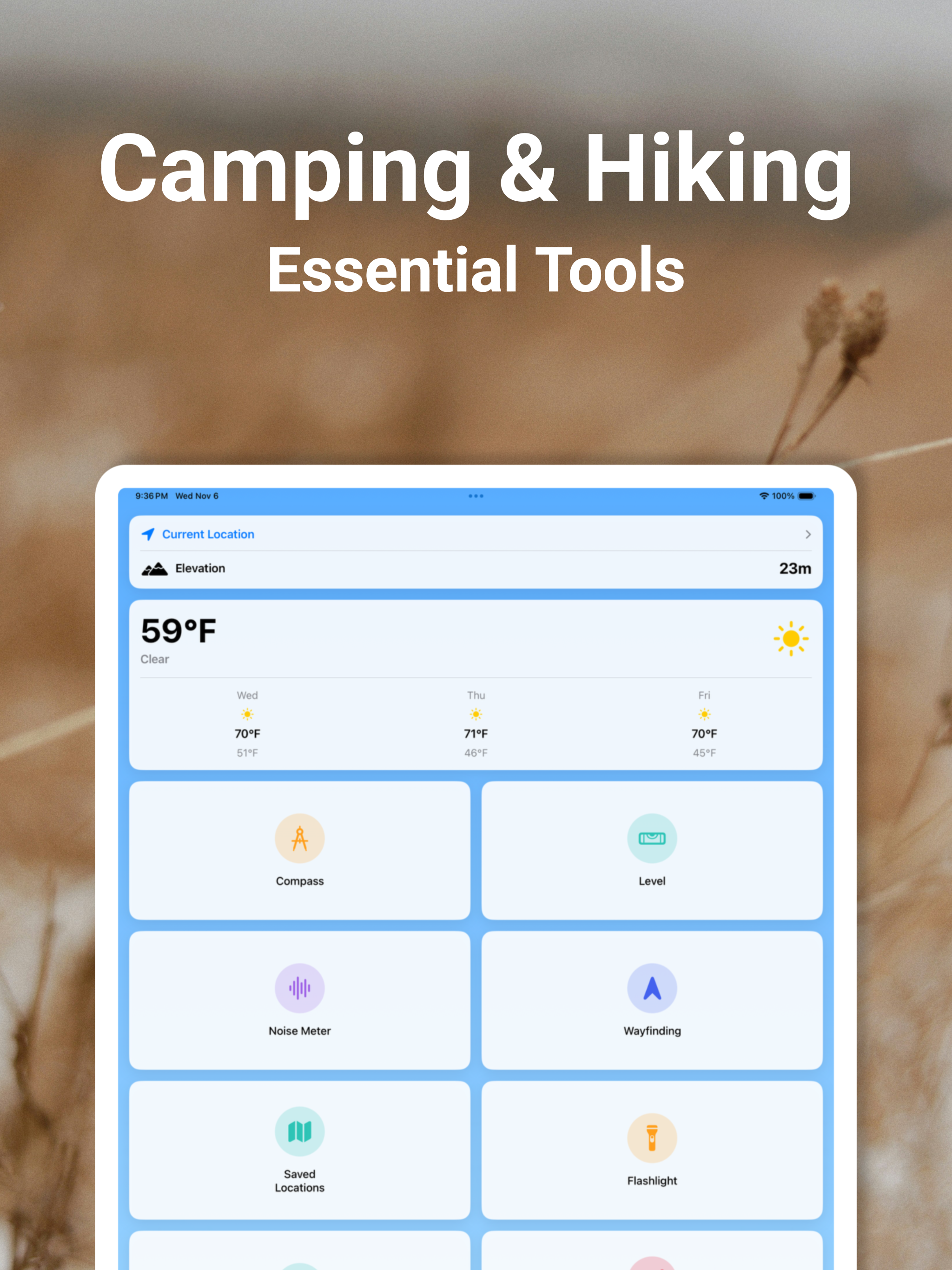 Hiking & Camping Survival Kit