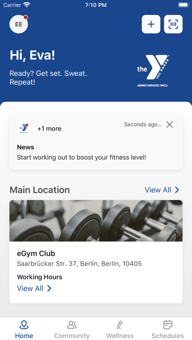 ASYMCA Killeen Screenshot
