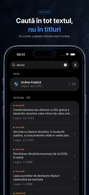eLex Ordine Publică · Amenzi screenshot 3