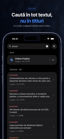 eLex Ordine Publică · Amenzi screenshot