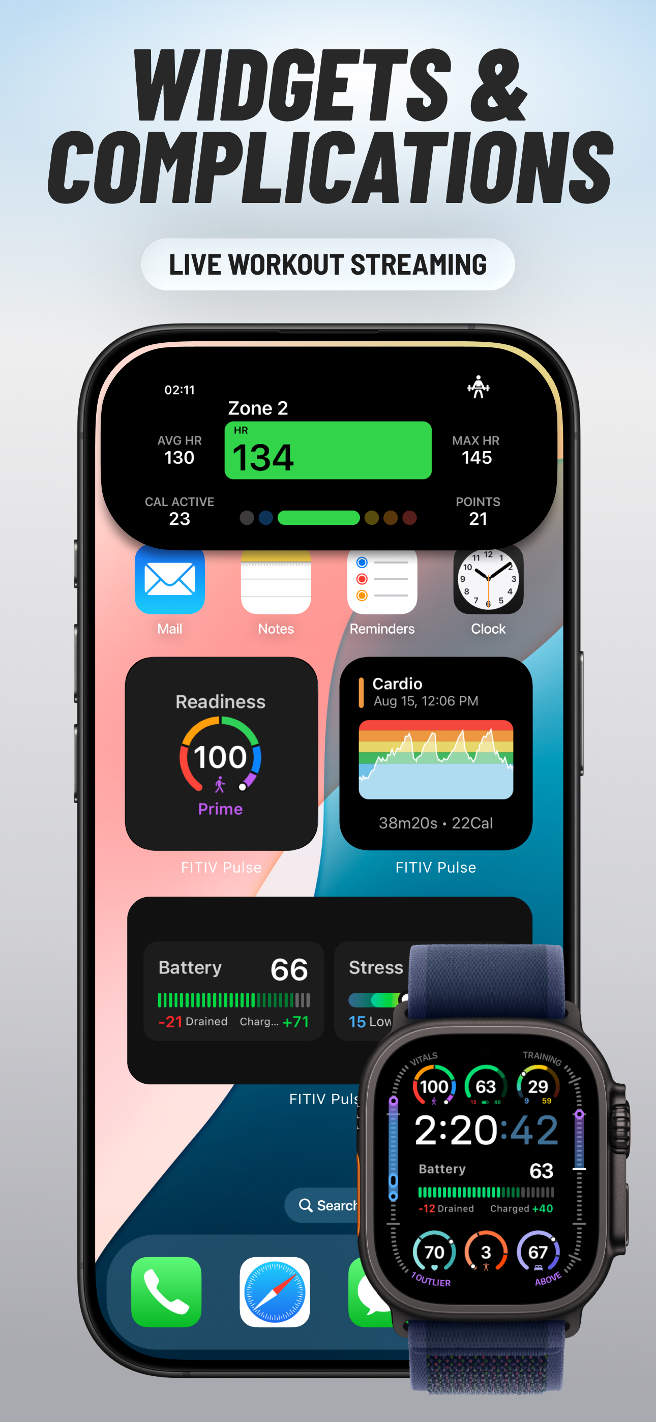 FITIV Workout & Health Tracker