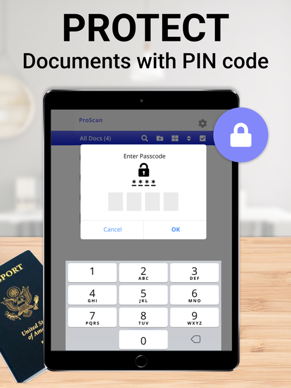 ProScan - Scanner To PDF iPad screenshot 4 - Business app