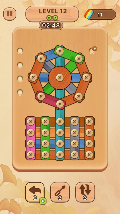 Wood Nuts & Bolts – Jam Puzzle