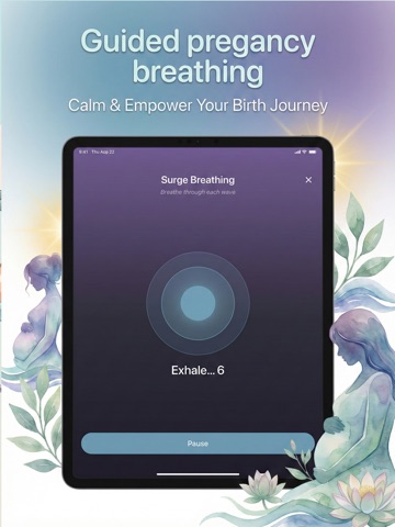 Contraction Timer+ iPad screenshot