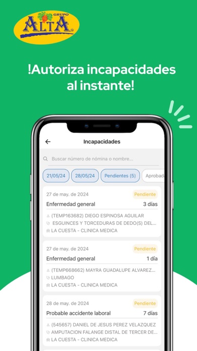 GA: Administración Screenshot