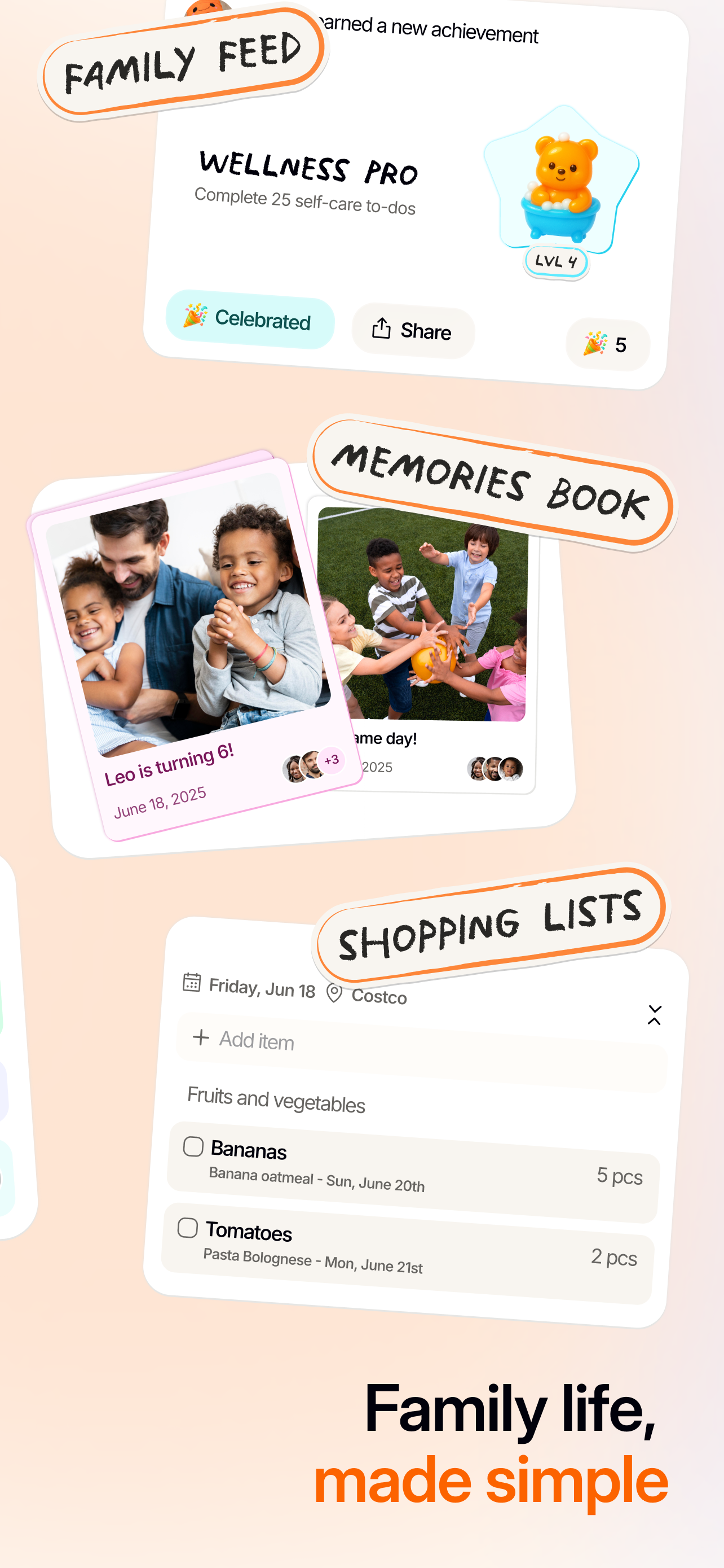 FamOnea – Planner & Memories screenshot 2