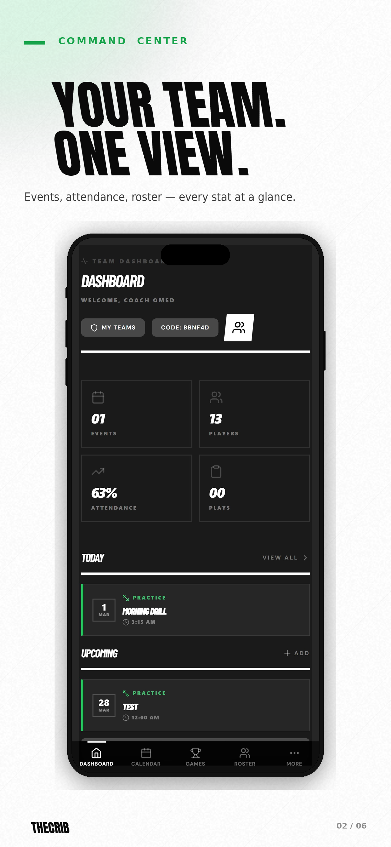 TheCrib - Sports Platform