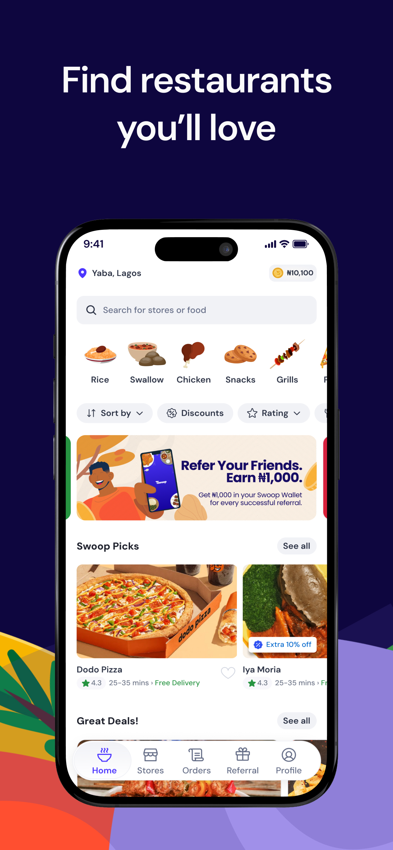 Swoop: Food Delivery screenshot 2