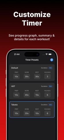 Interval Timer App - Timo screenshot