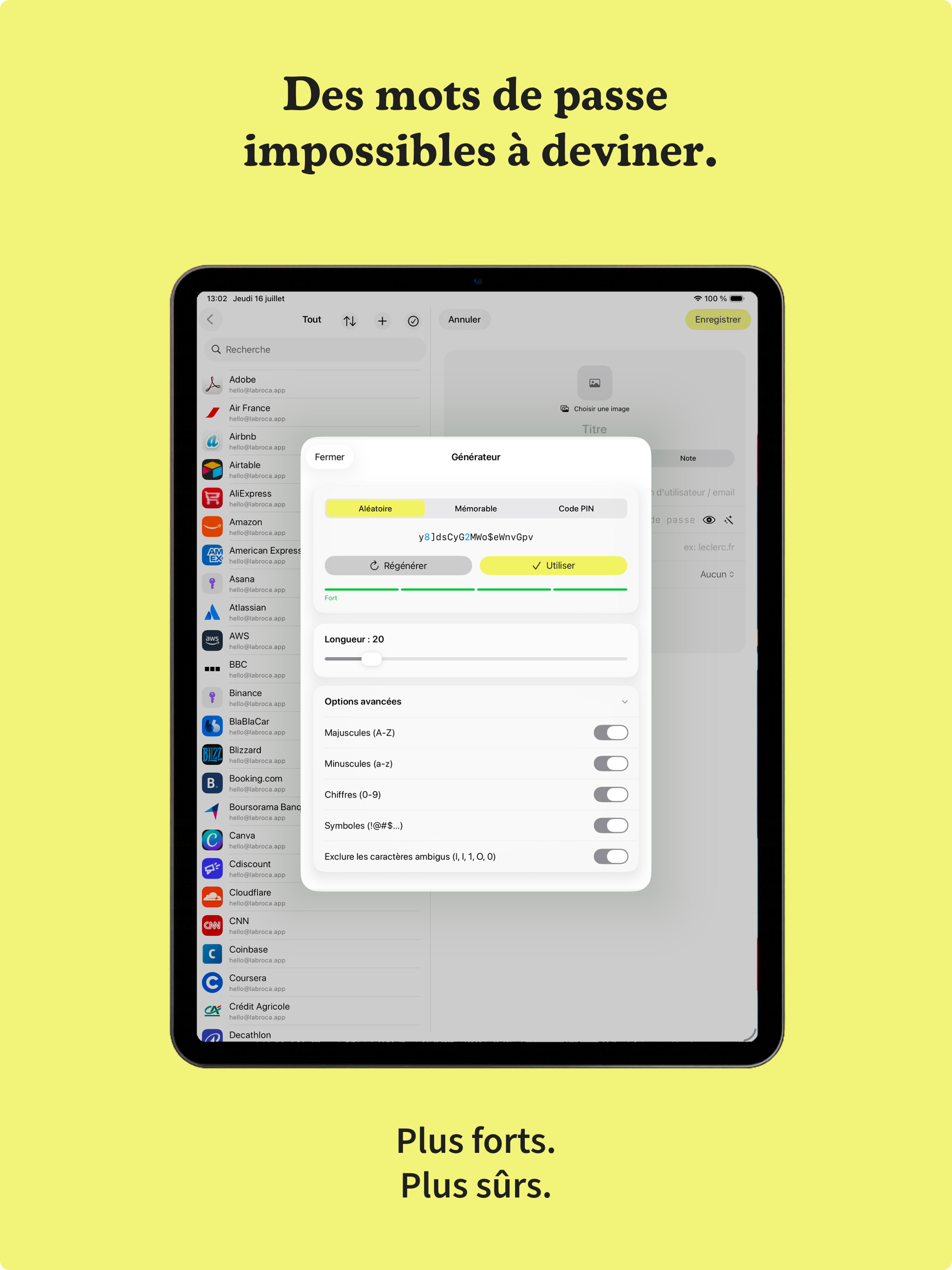 Gavroche - Password Manager screenshot 11