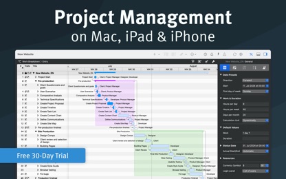 Merlin Project: Gantt & Kanban screenshot 1