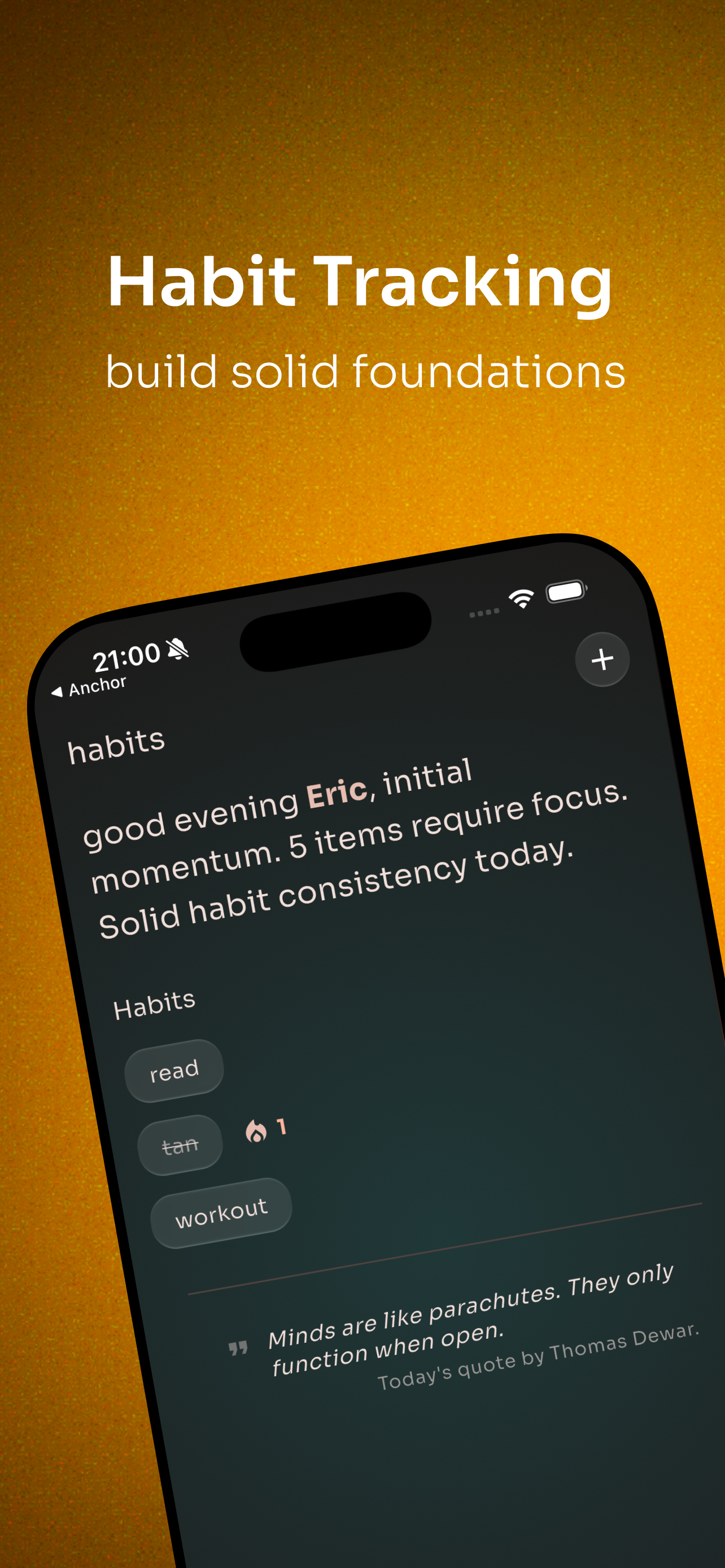 Anchor - Become better, daily