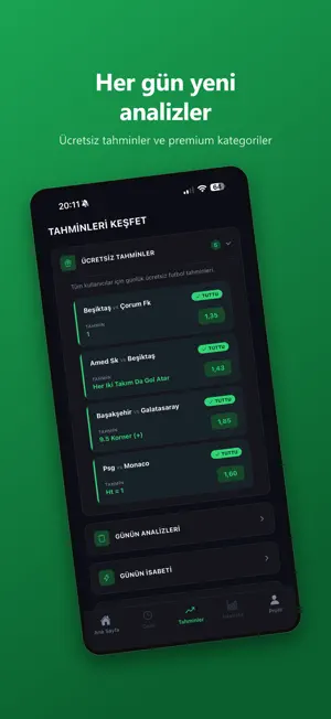 Tam İsabet: Futbol Analiz screenshot 3